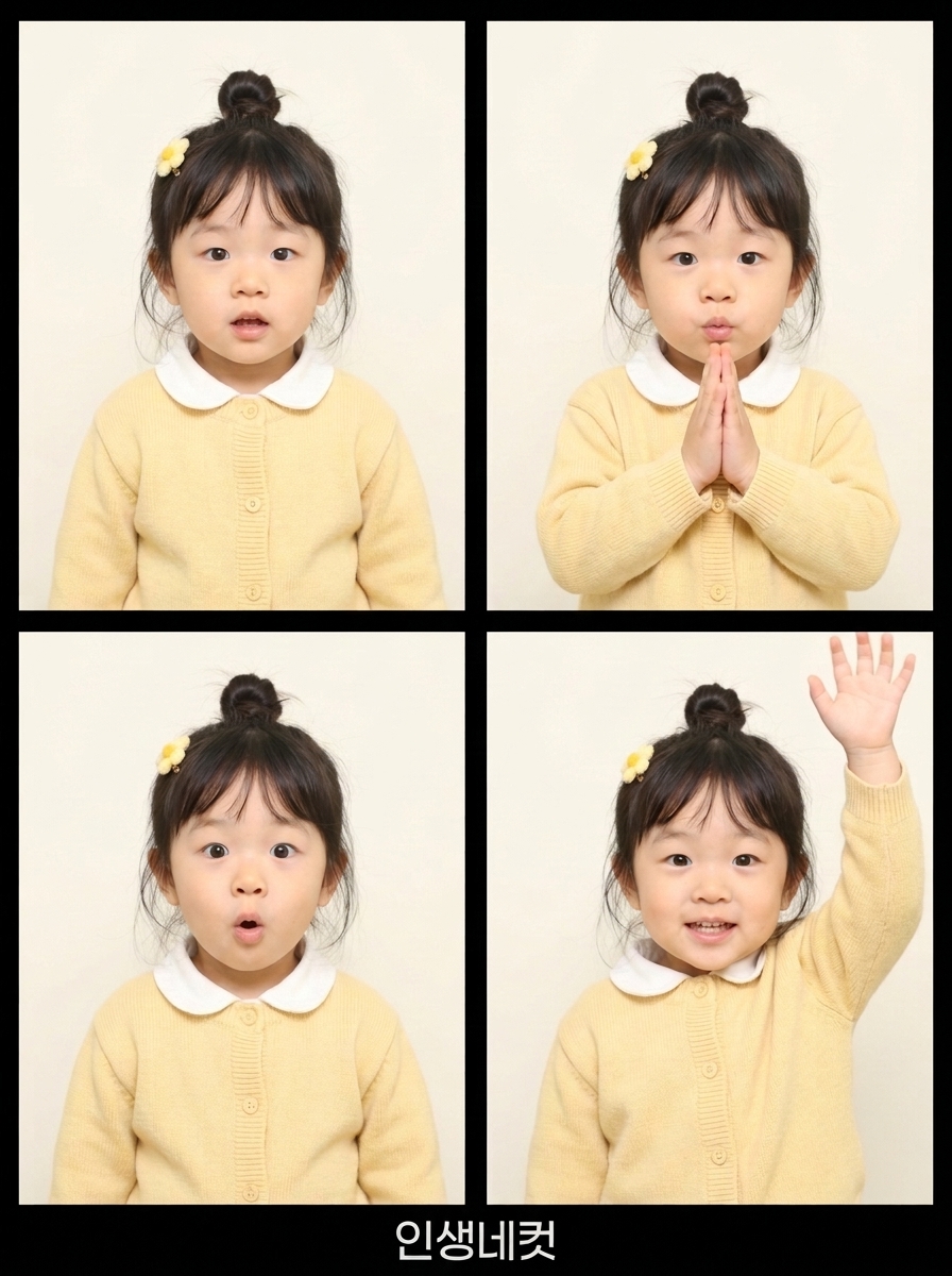 우리 아기 인생네컷 · 봄